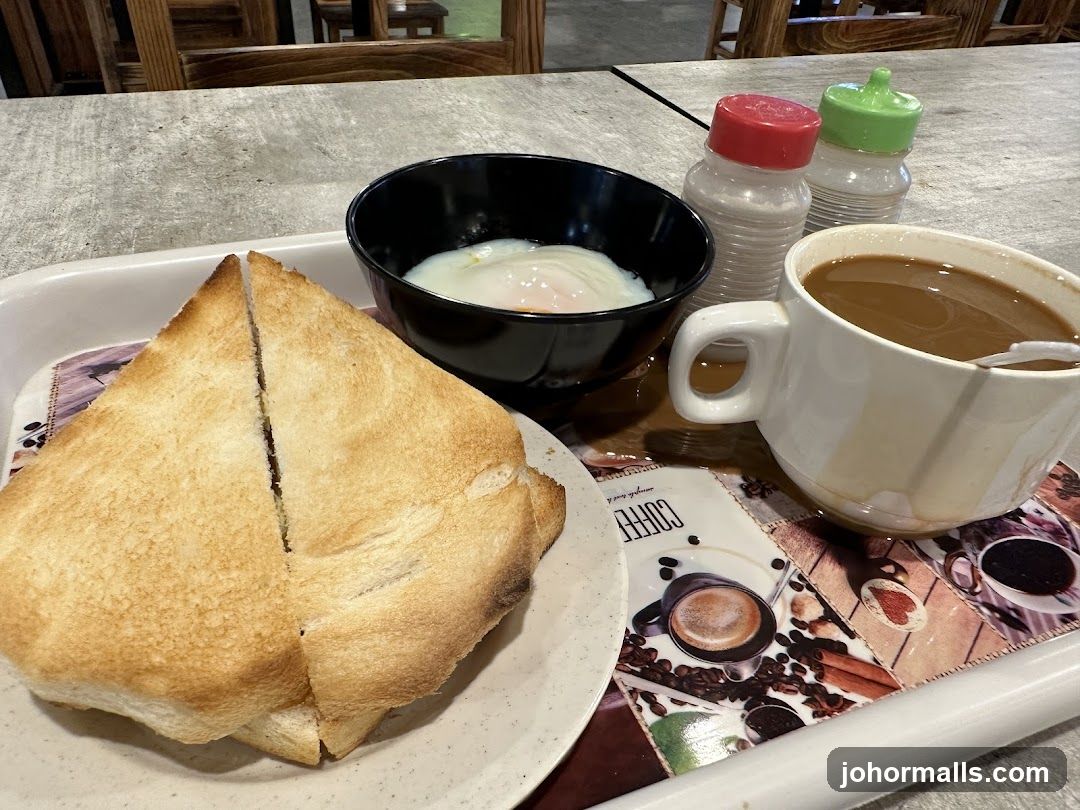 Tabletop breakfast set
