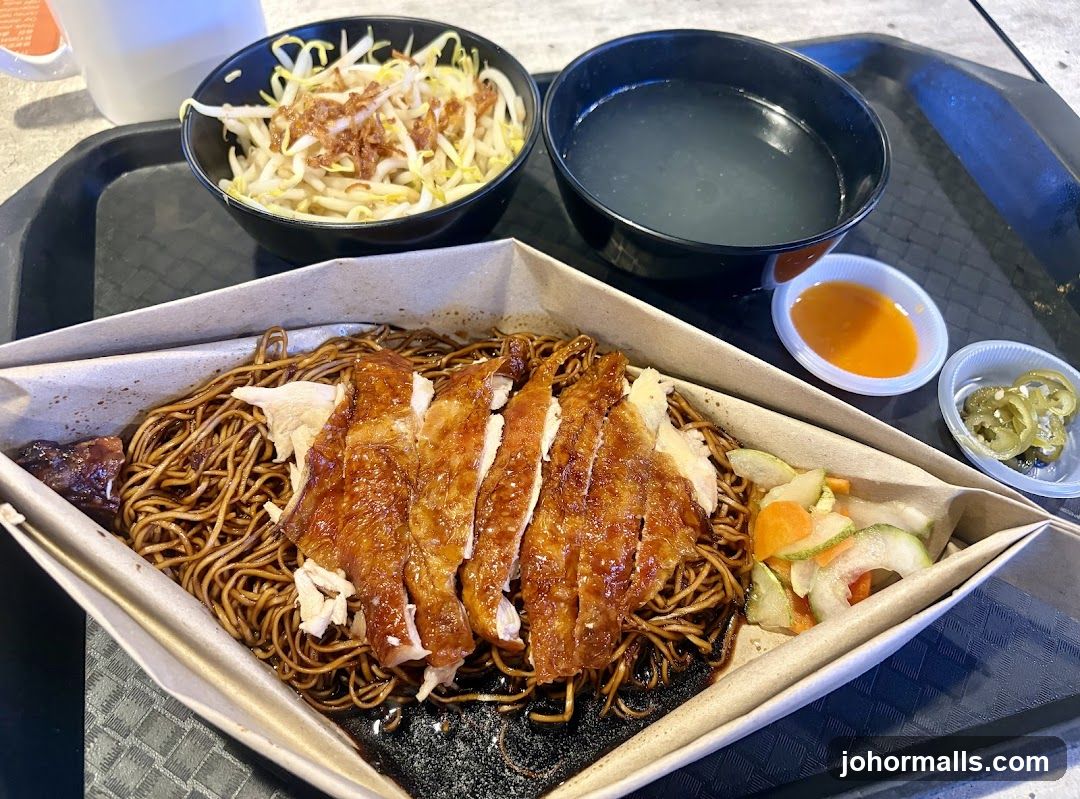 Food served on tray