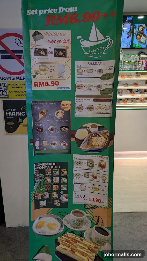 Lynns Menu Board