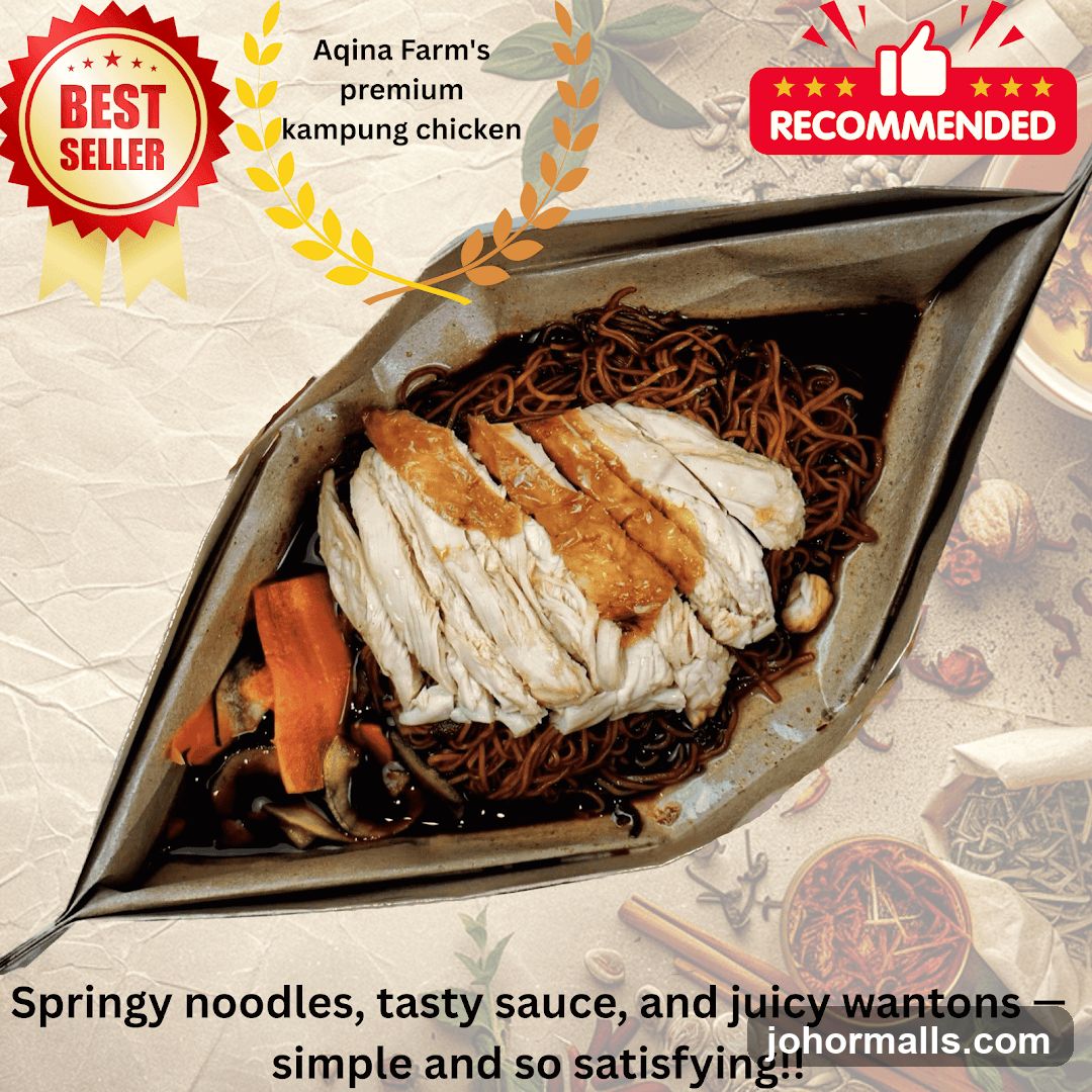 Aqina Farm's premium kampung chicken