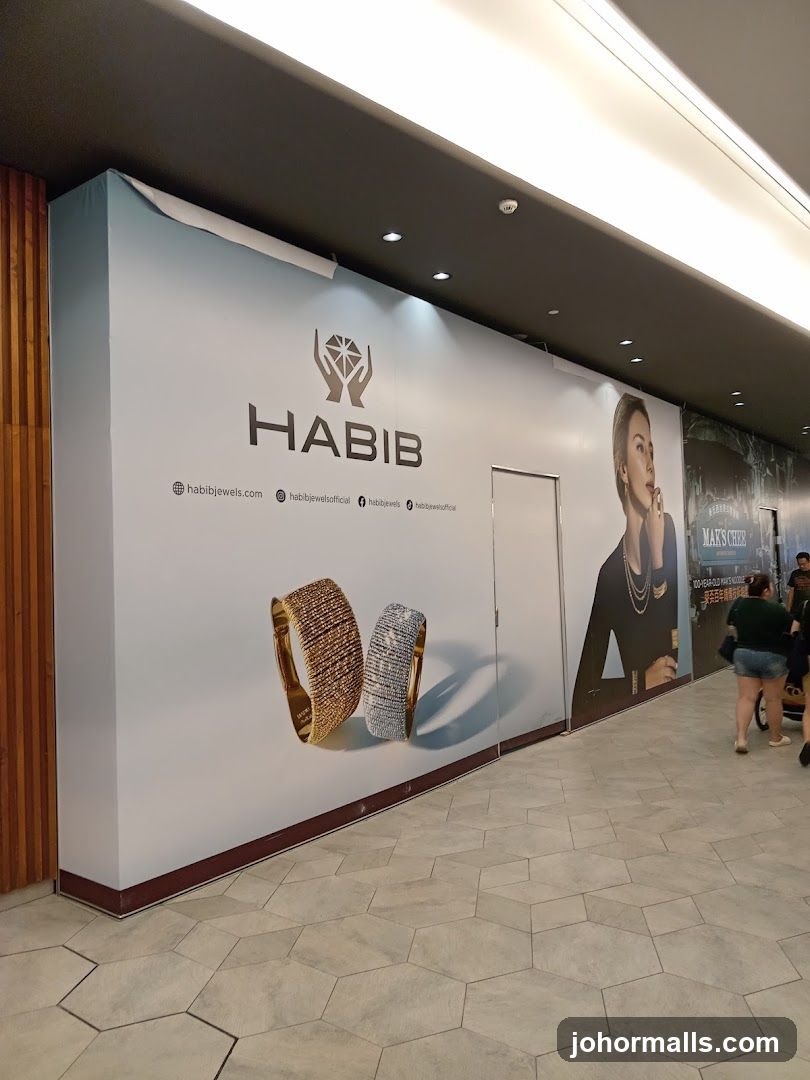 HABIB Jewelry Advertisement Wall