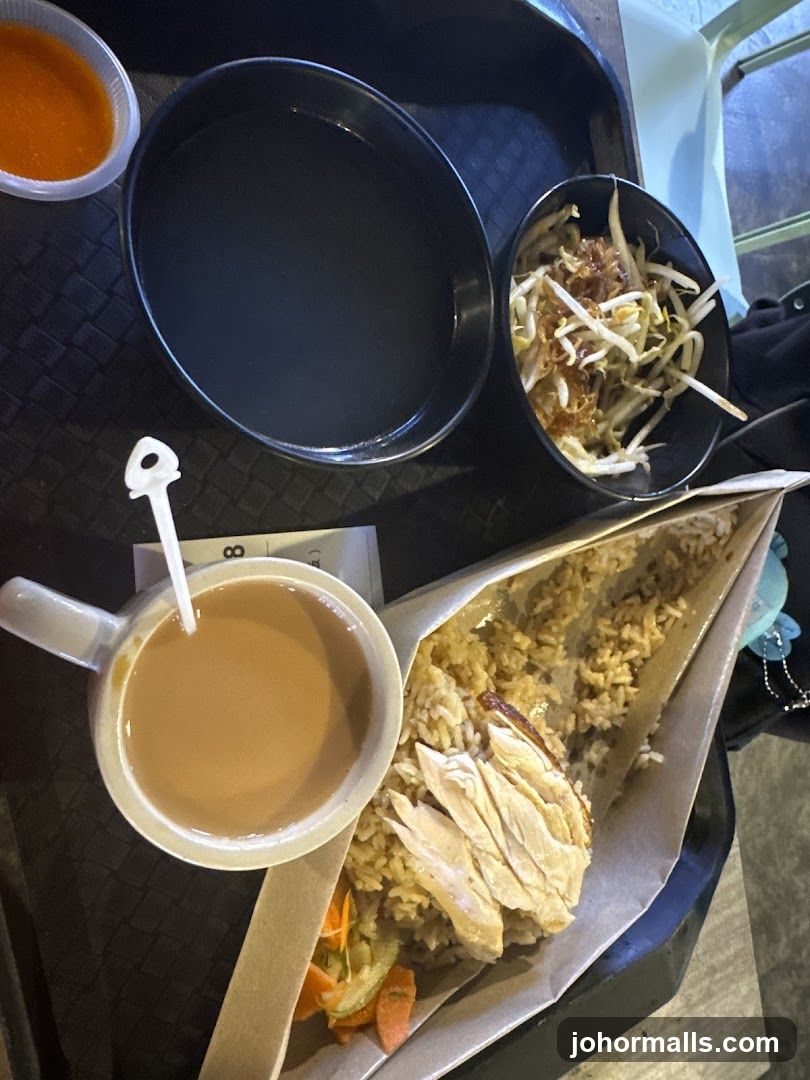 Food and Beverage on Tray