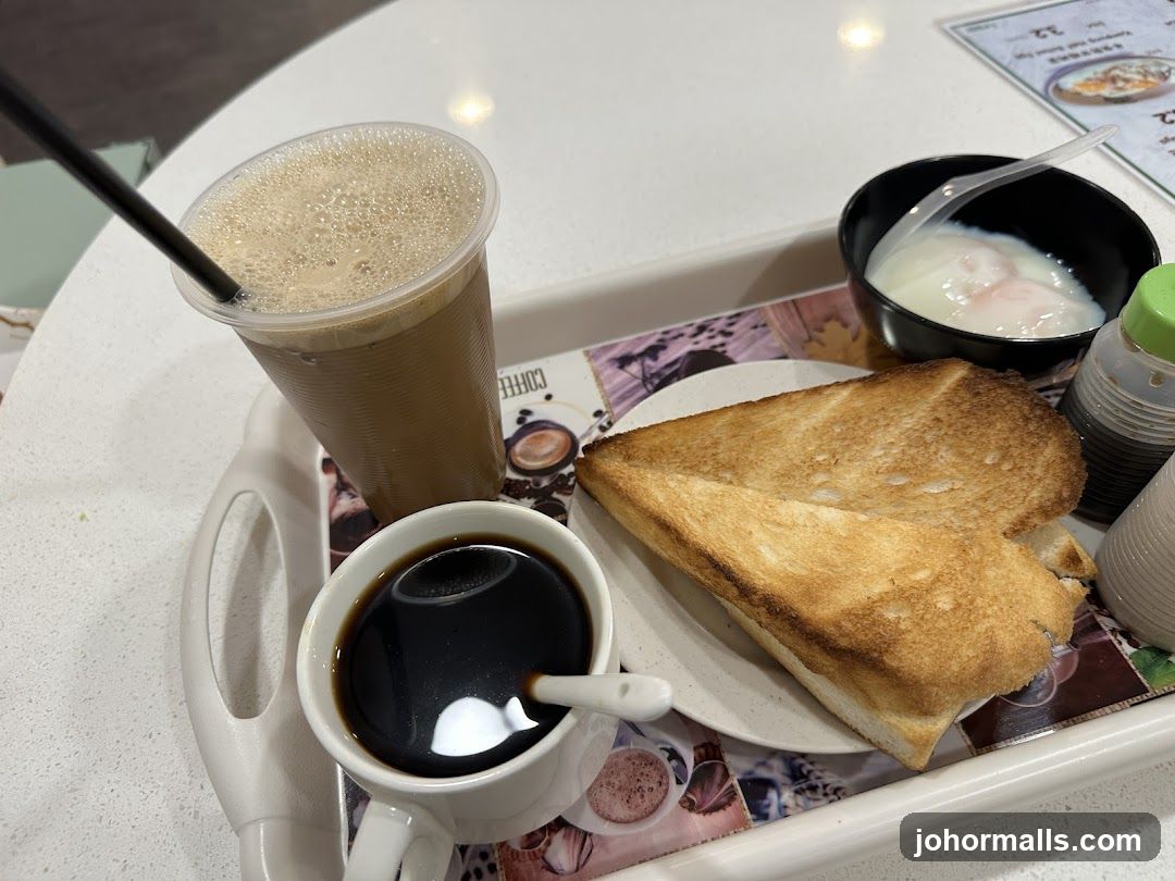 Food and Beverage on Tray