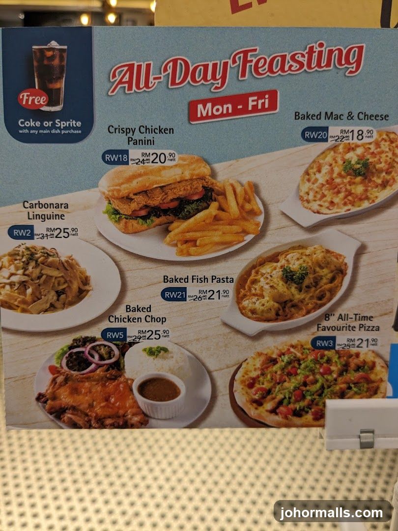 All-Day Feasting Menu