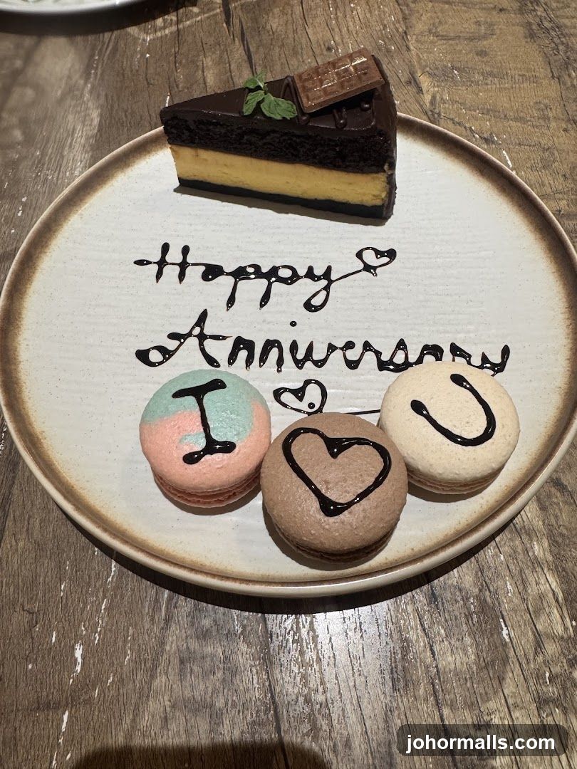 Anniversary Dessert Plate