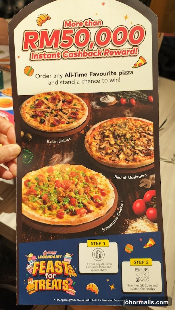 Promotional Flyer for Pizza Restaurant