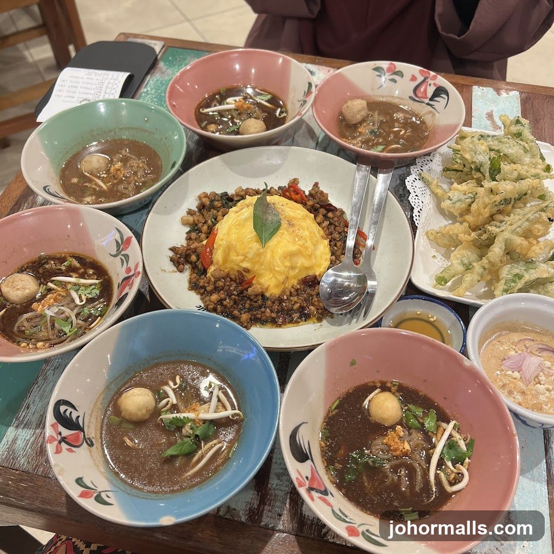 Table of Thai Dishes