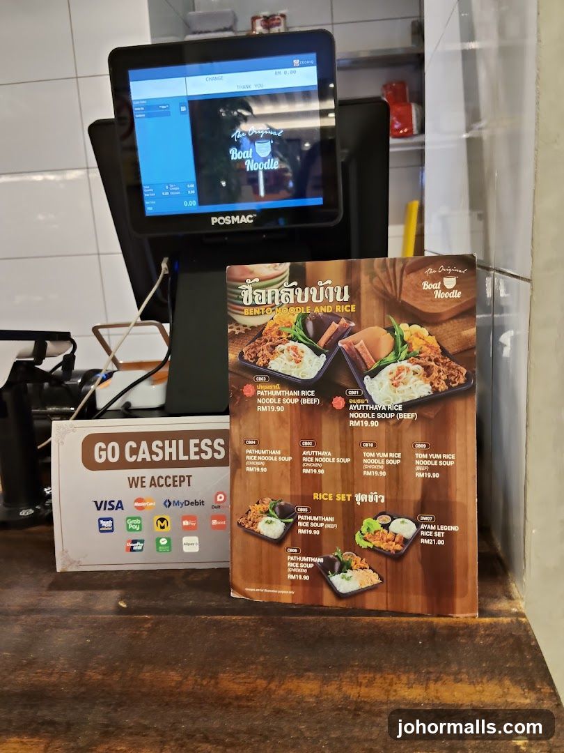 Restaurant Counter Area