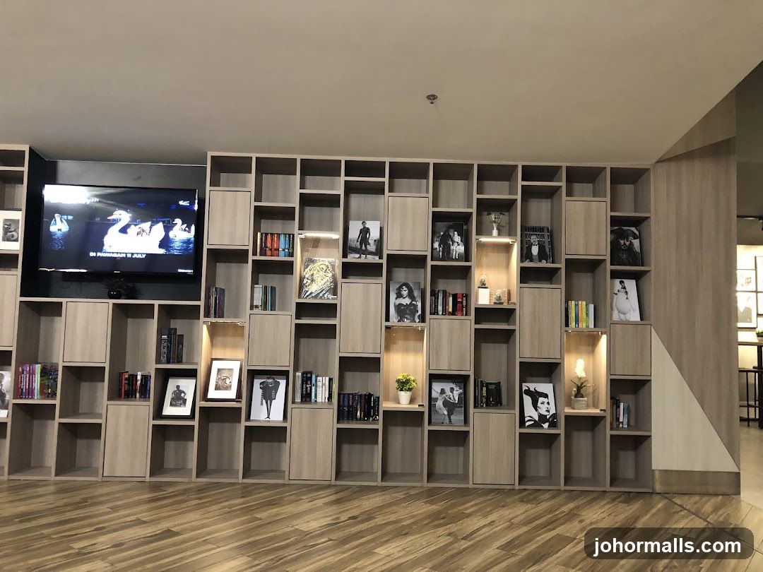 Interior Bookshelf Display