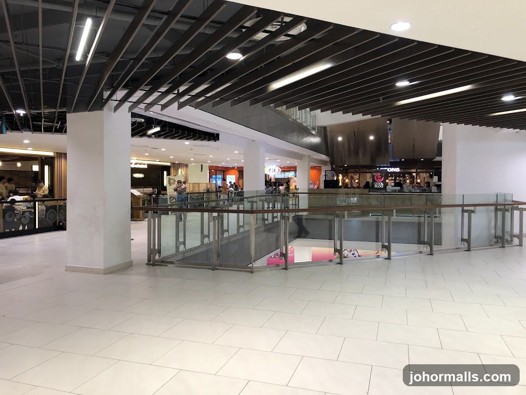 Interior of shopping mall
