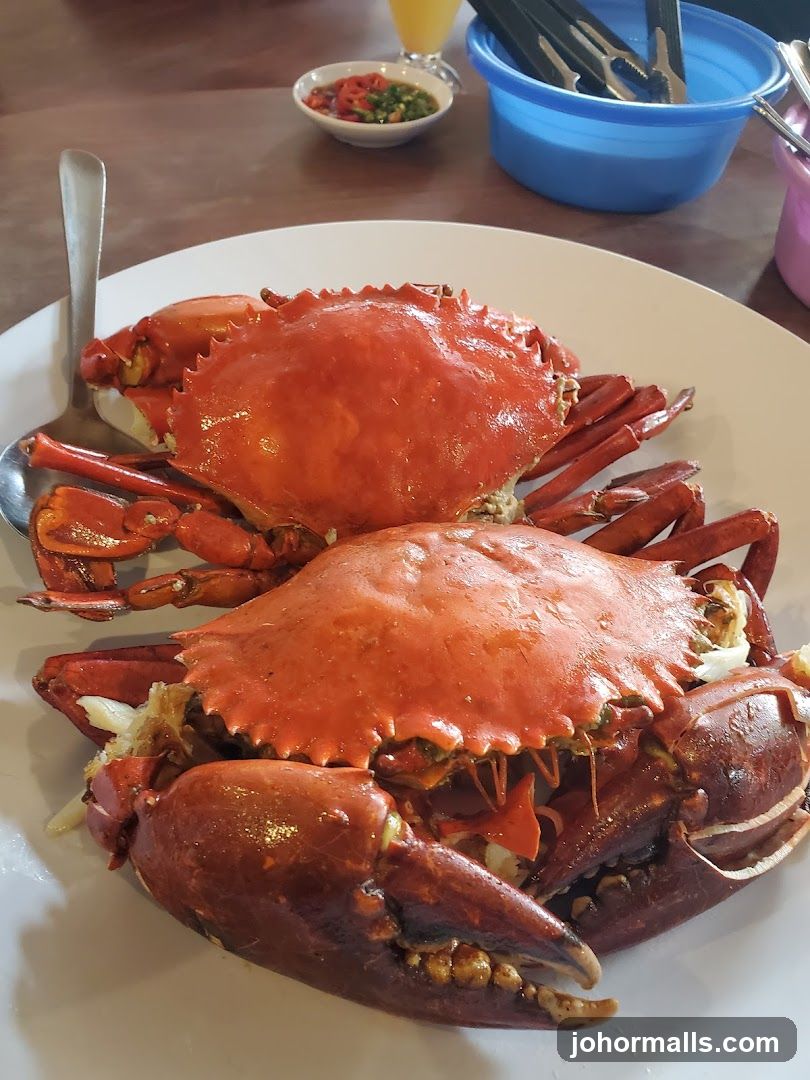 Crab Dish on Plate