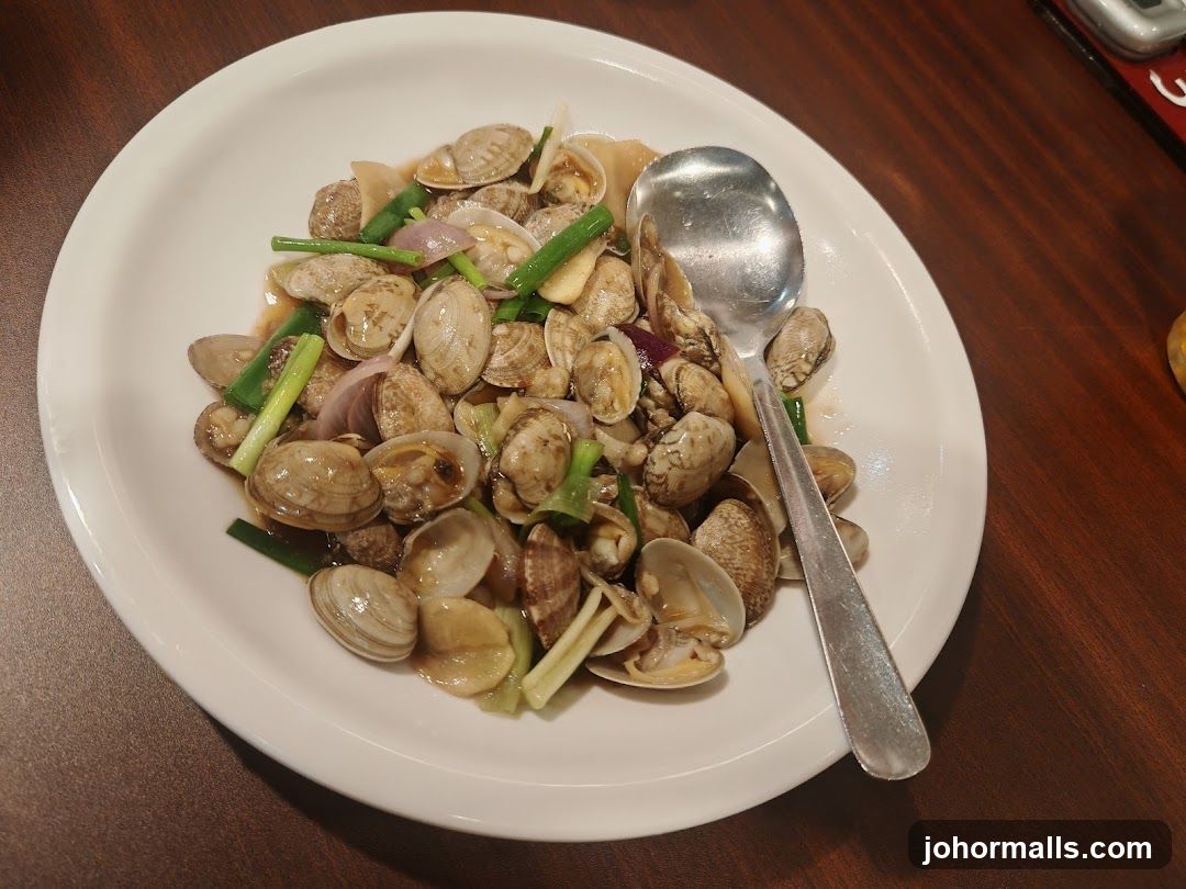 Clams with Green Onions