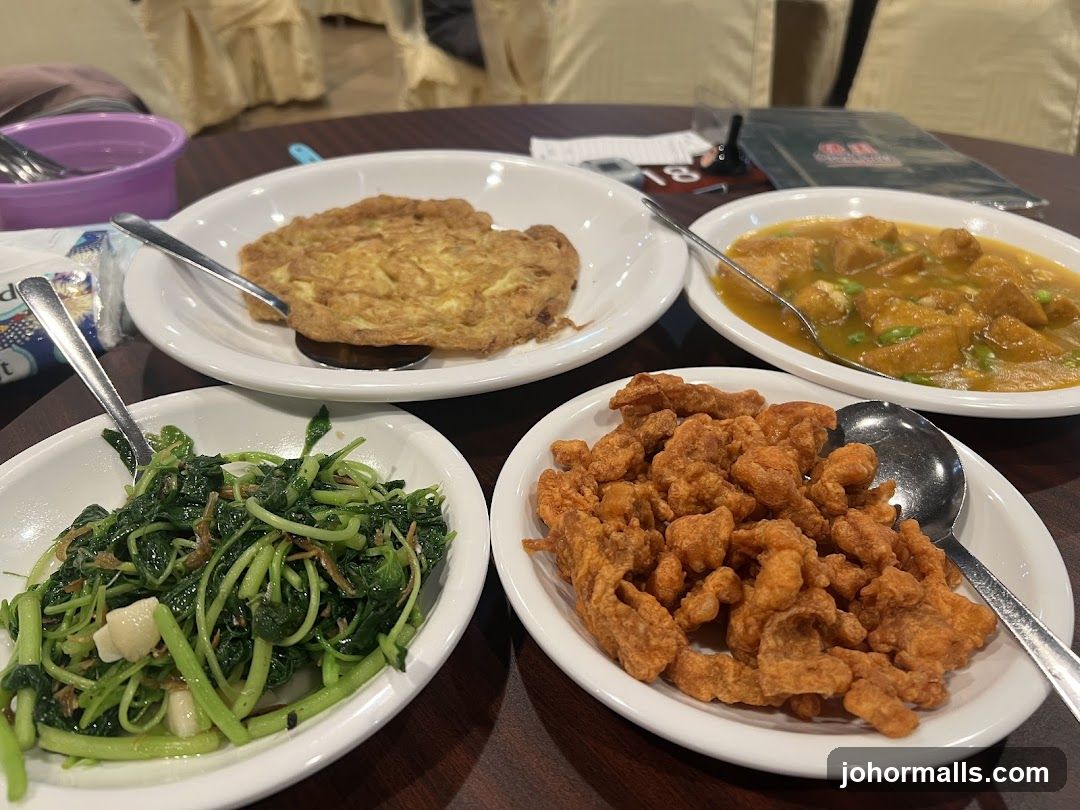 Dining Table with Food