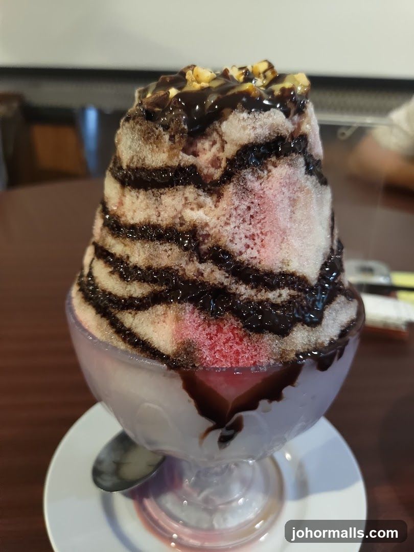Ice cream dessert