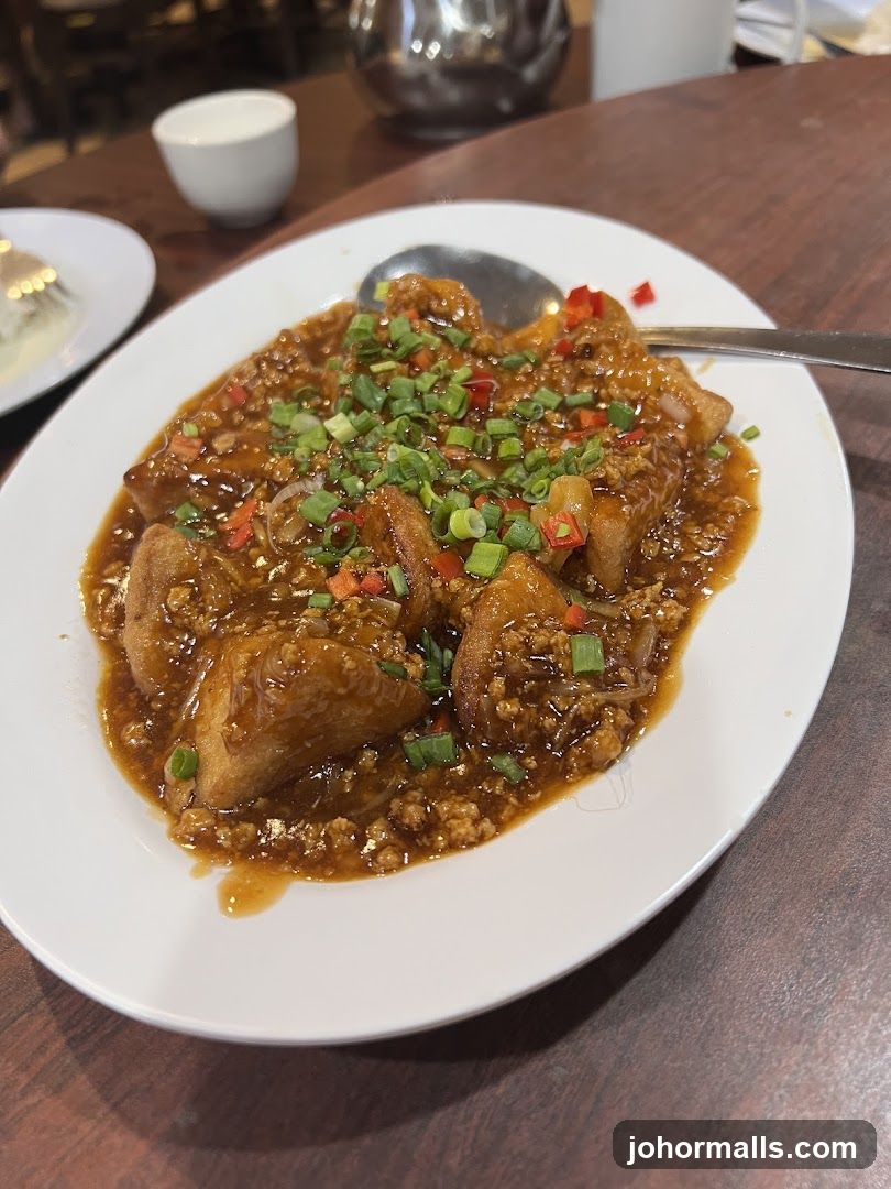 Dish on Plate