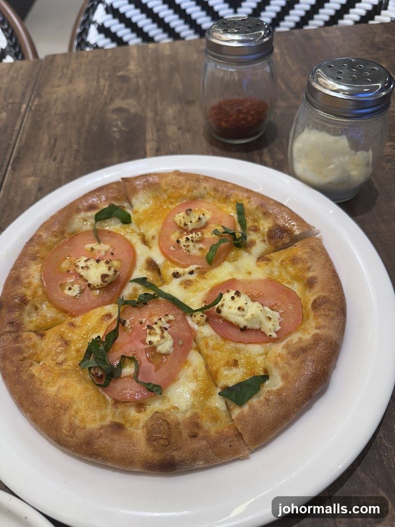 Pizza on Table