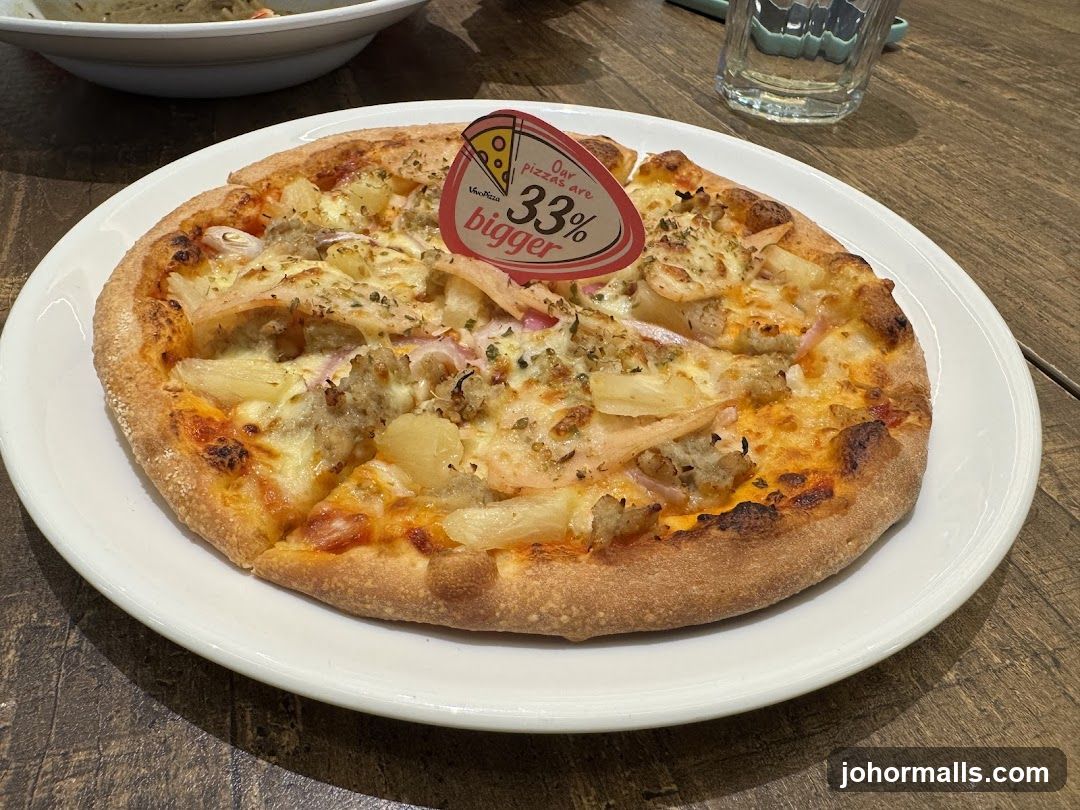 Pizza on Plate