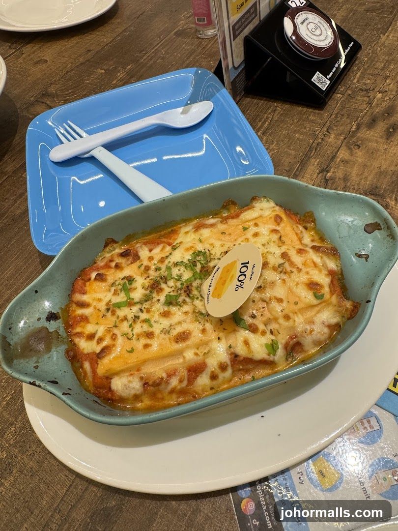 Food served at a restaurant