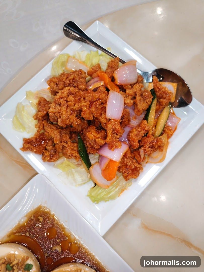 Crispy Chicken with Vegetables