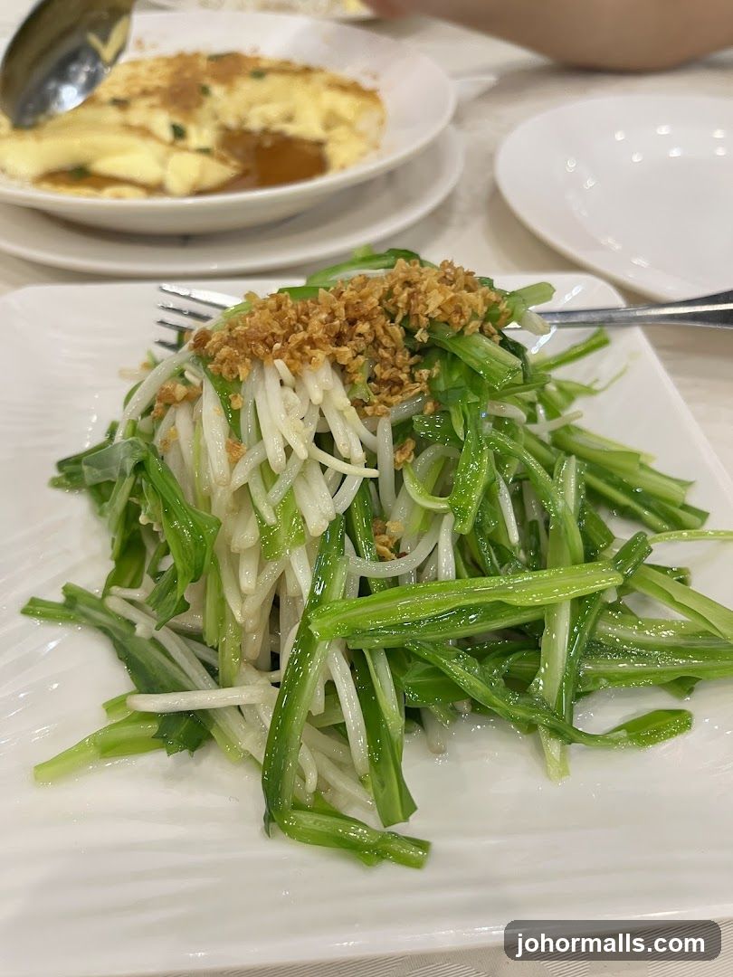 Stir-fried Greens with Garlic