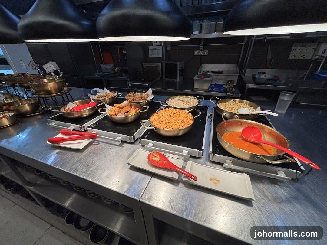 Buffet Food Display