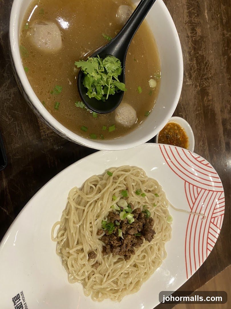 Noodles with Soup