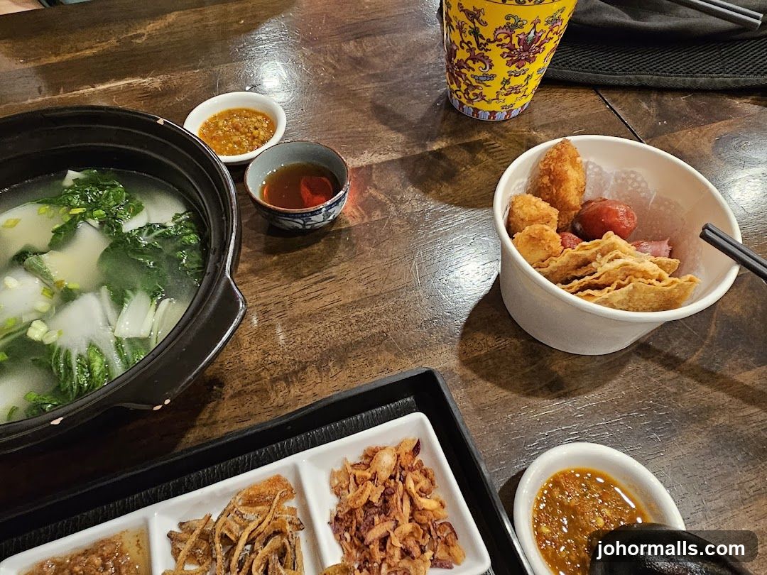 Table with Food and Drinks