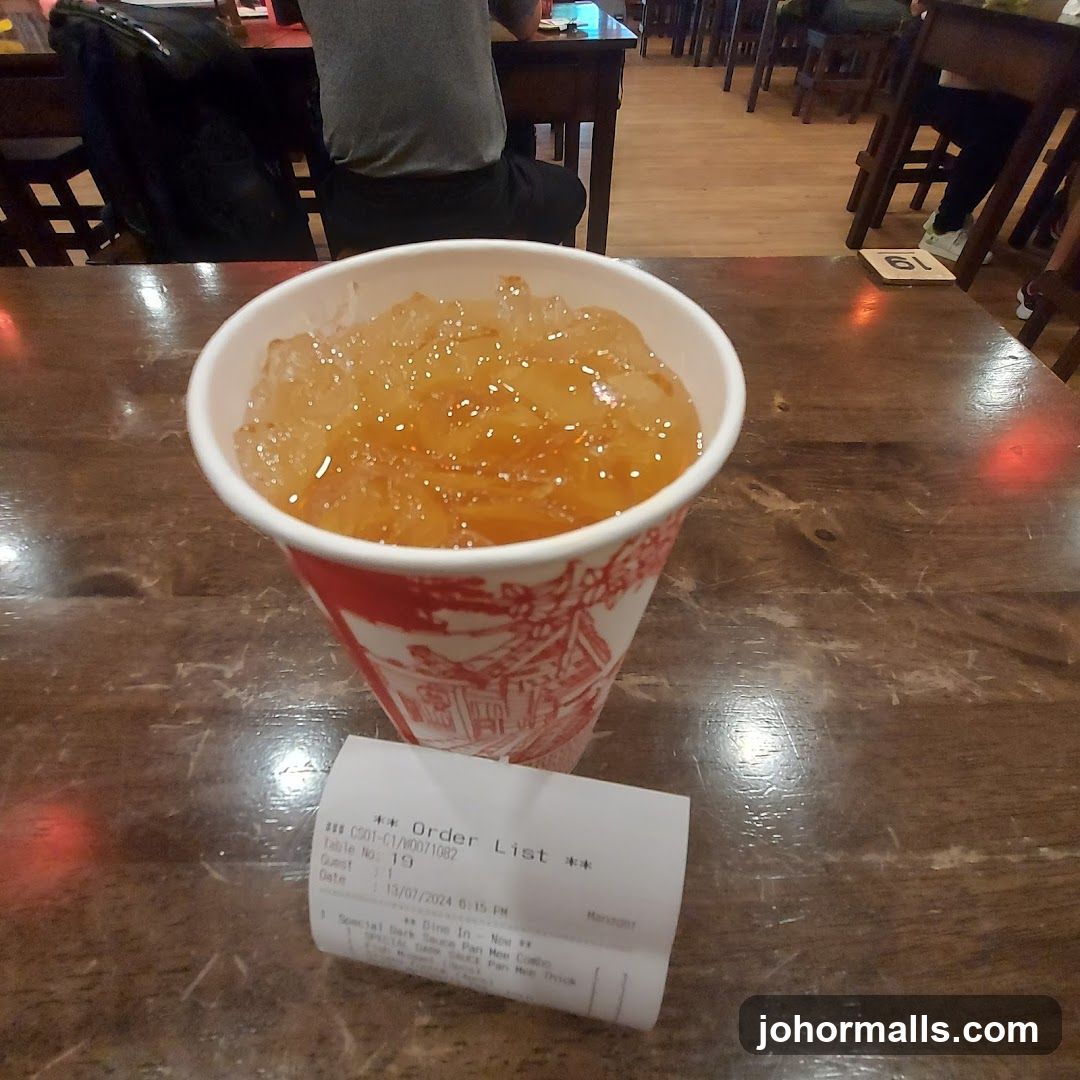Drink and Receipt