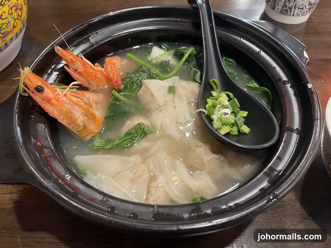 Shrimp and Wonton Soup