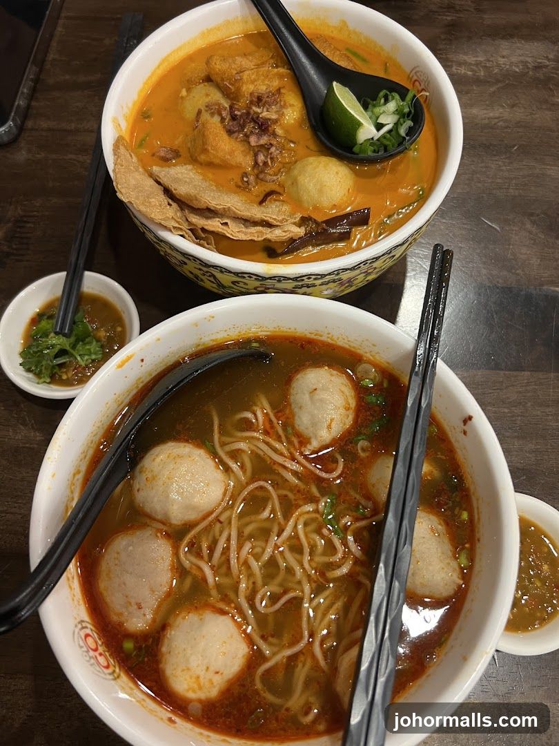 Two Bowls of Noodles