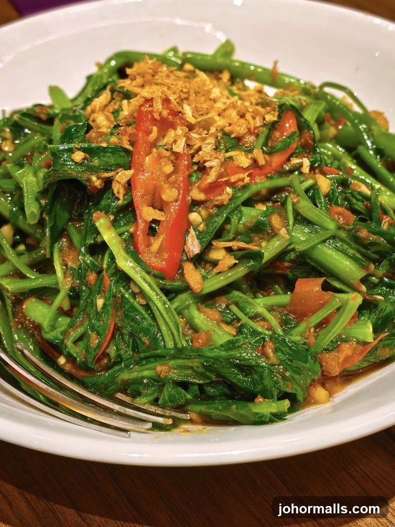 Stir-fried Water Spinach