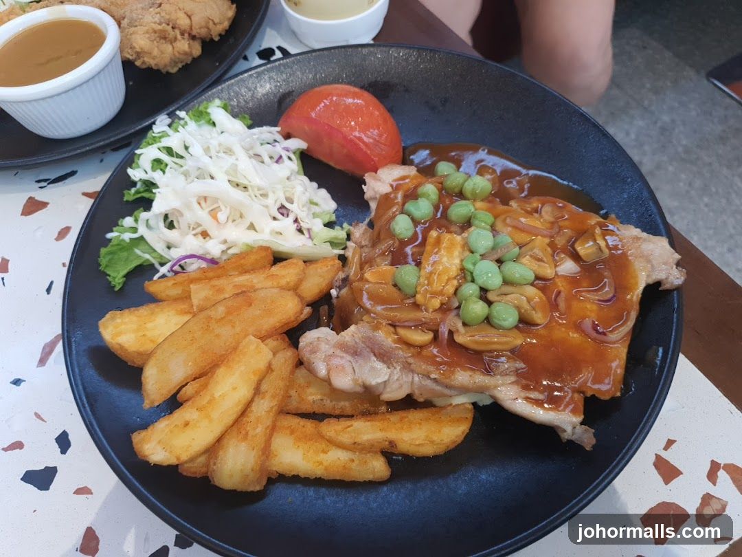 Chicken Steak with Fries
