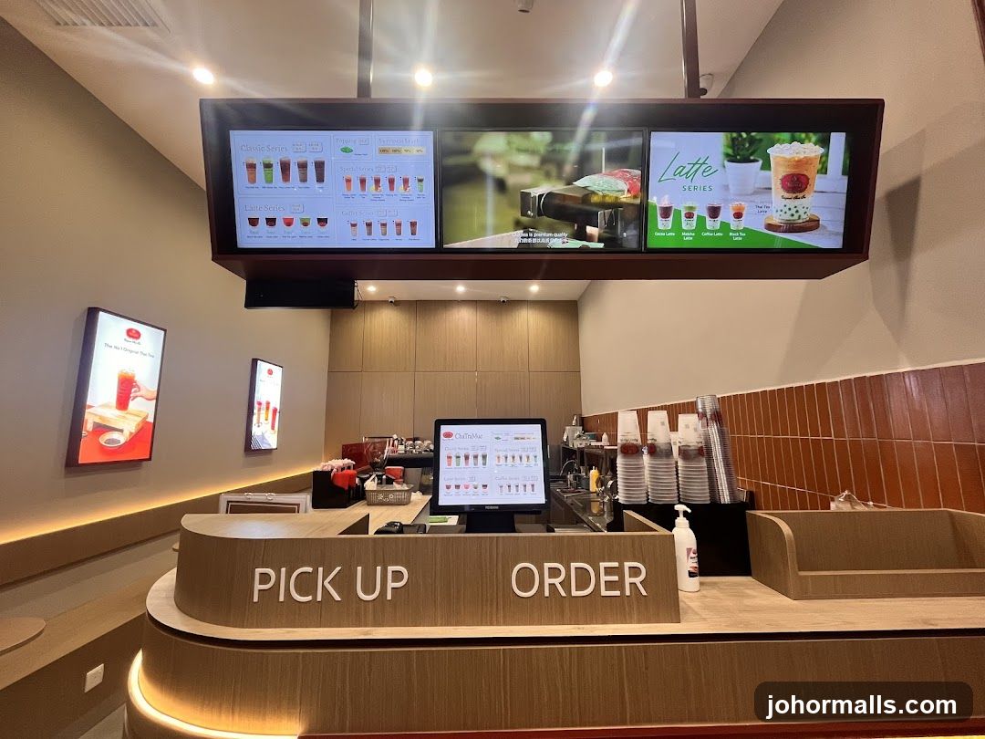 Bubble Tea Shop Counter