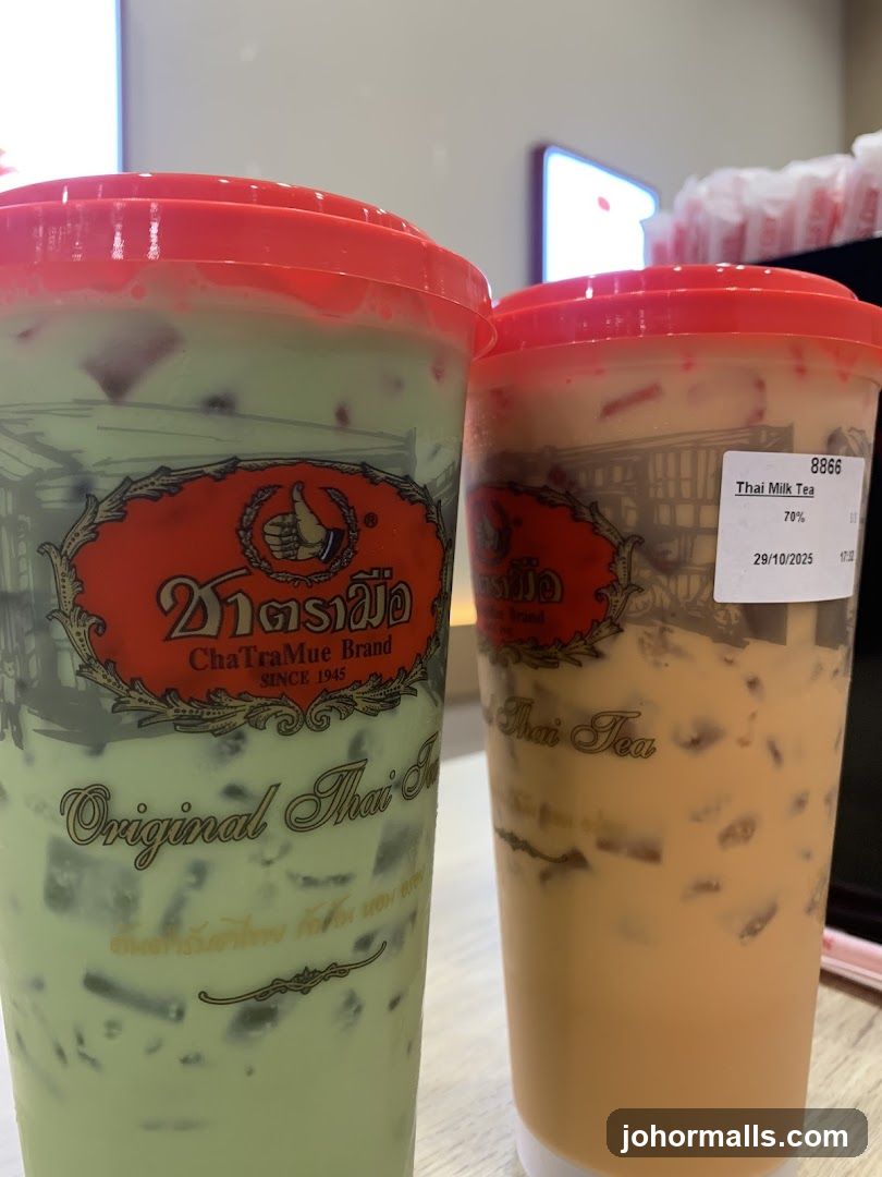 Thai Milk Tea Drinks