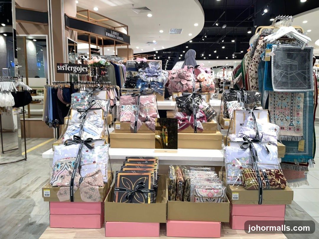 Gift Sets and Apparel Display