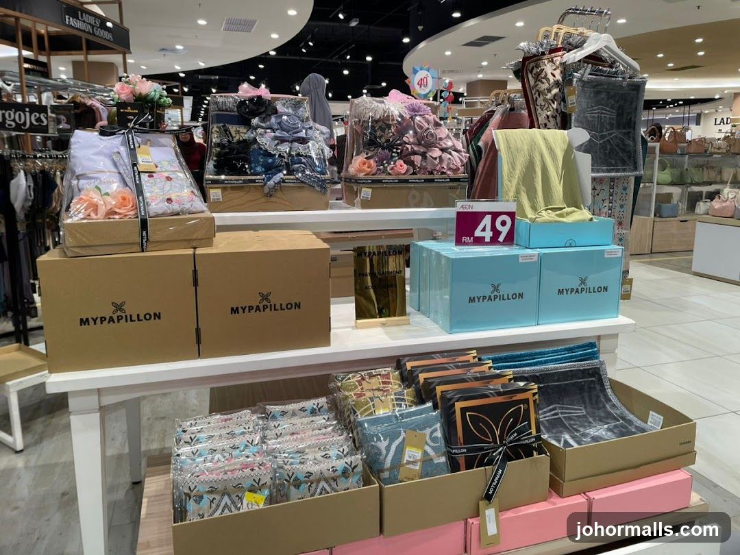 Gift Sets and Apparel Display