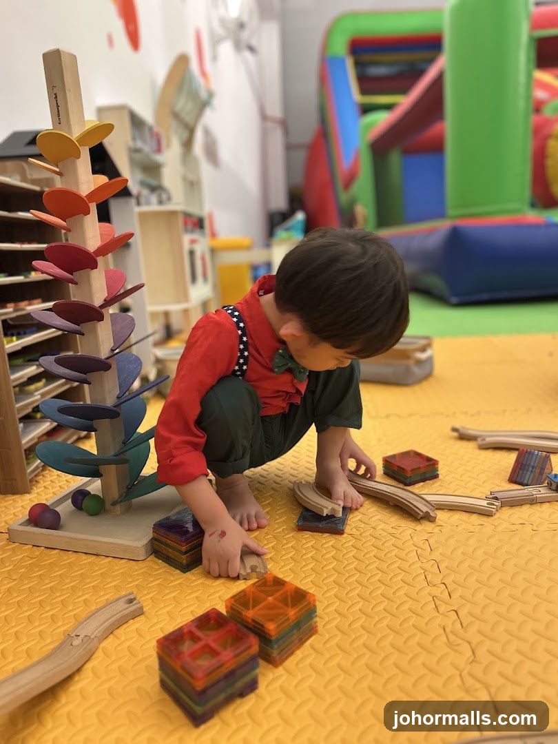 Child Playing with Toys