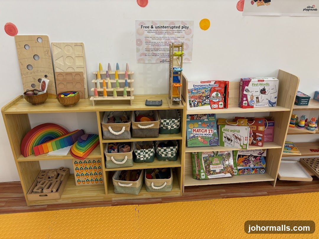 Children's Playroom Shelving