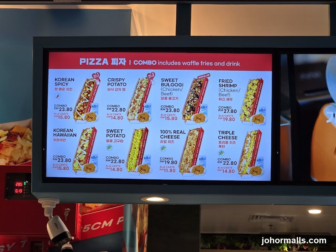 Pizza Menu