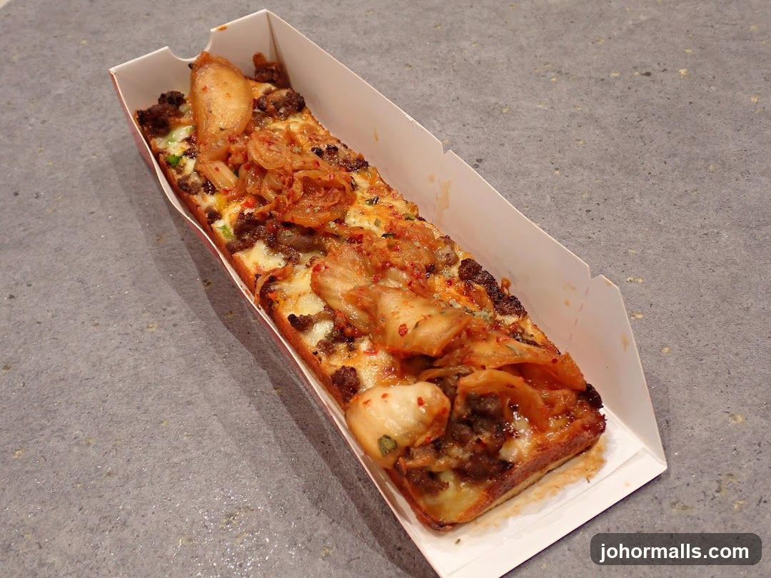 Kimchi Pizza Slice