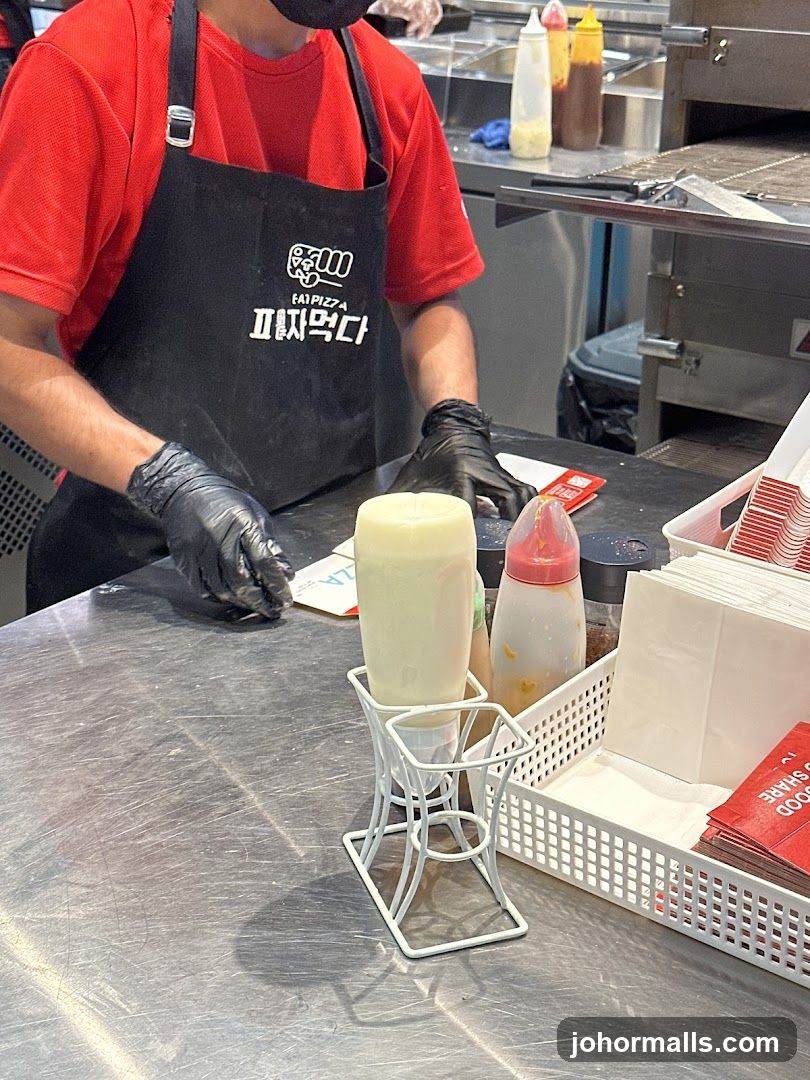 Pizza Restaurant Counter