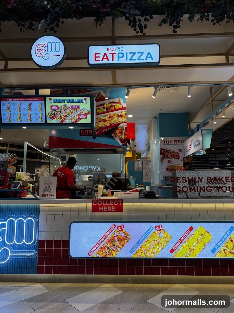 Eat Pizza Counter