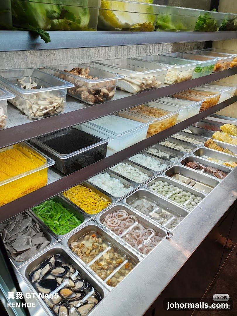 Self-Serve Food Display