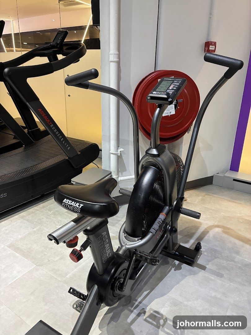Assault Fitness Bike and Treadmill