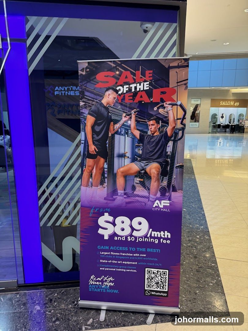 Anytime Fitness Sale of the Year Banner
