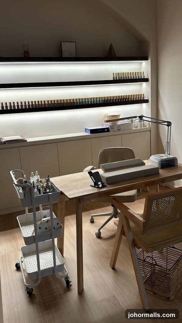 Nail Salon Workspace