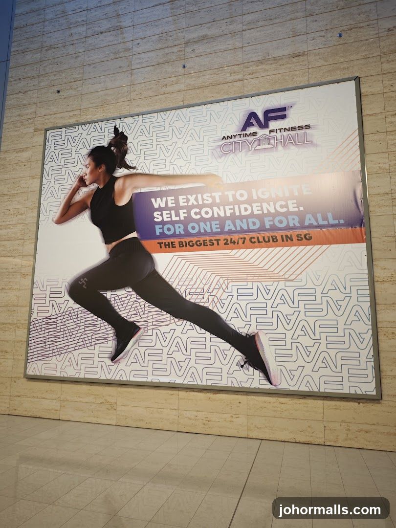 Anytime Fitness City Hall Advertisement