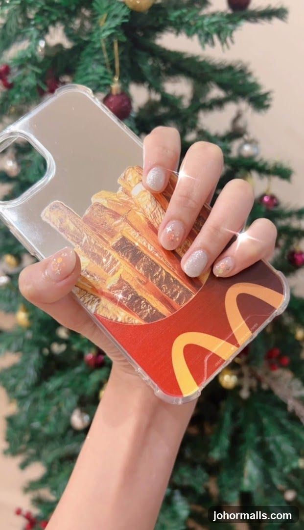 Phone Case with French Fry Design