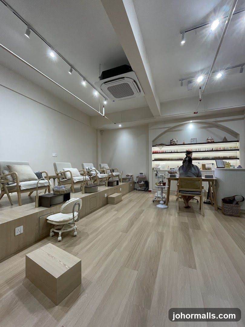 Nail Salon Interior