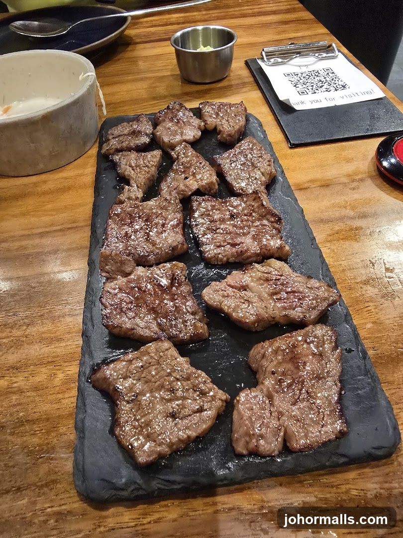 Grilled Beef Slices